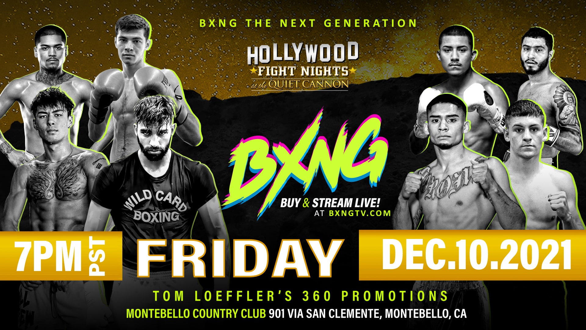 BXNG Presents TOM LOEFFLERS 360 PROMOTIONS Show, Live from Montebello 12/10