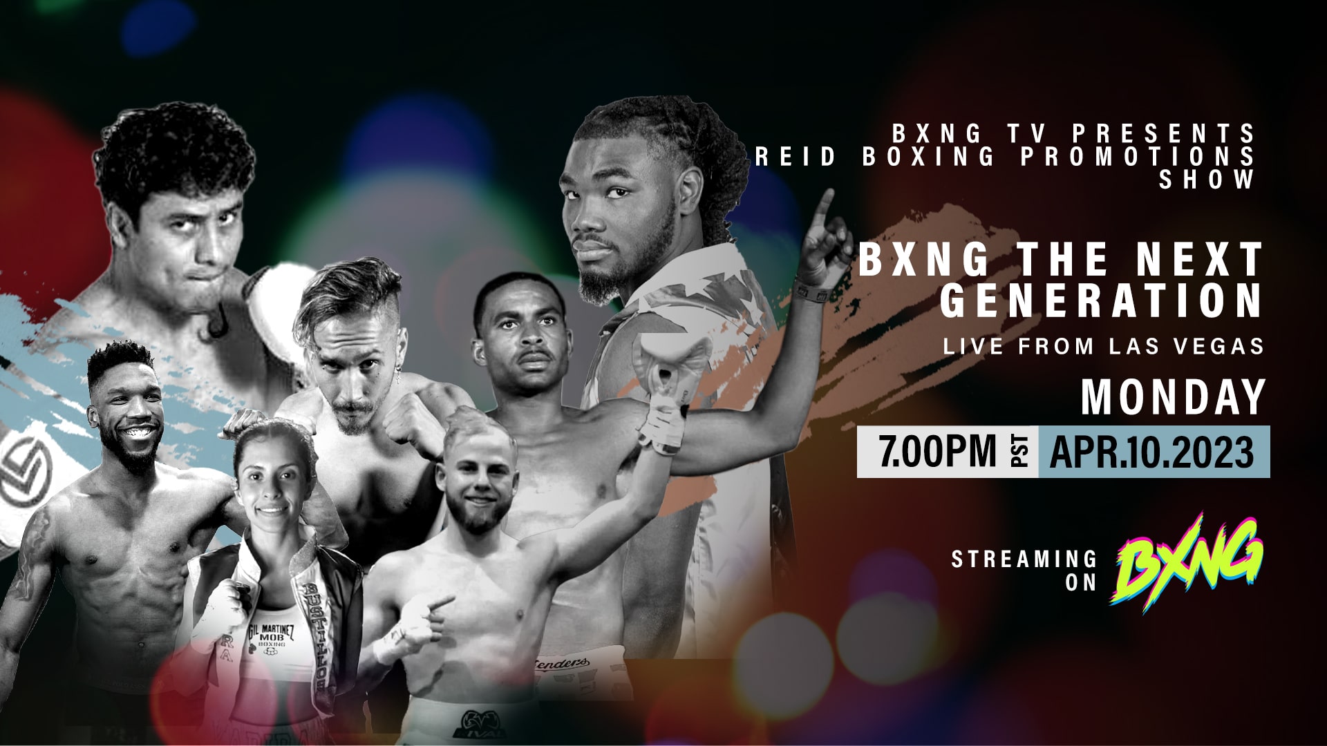 BXNG TV Presents Reid Boxing Promotions Show Live Stream 04/10/23