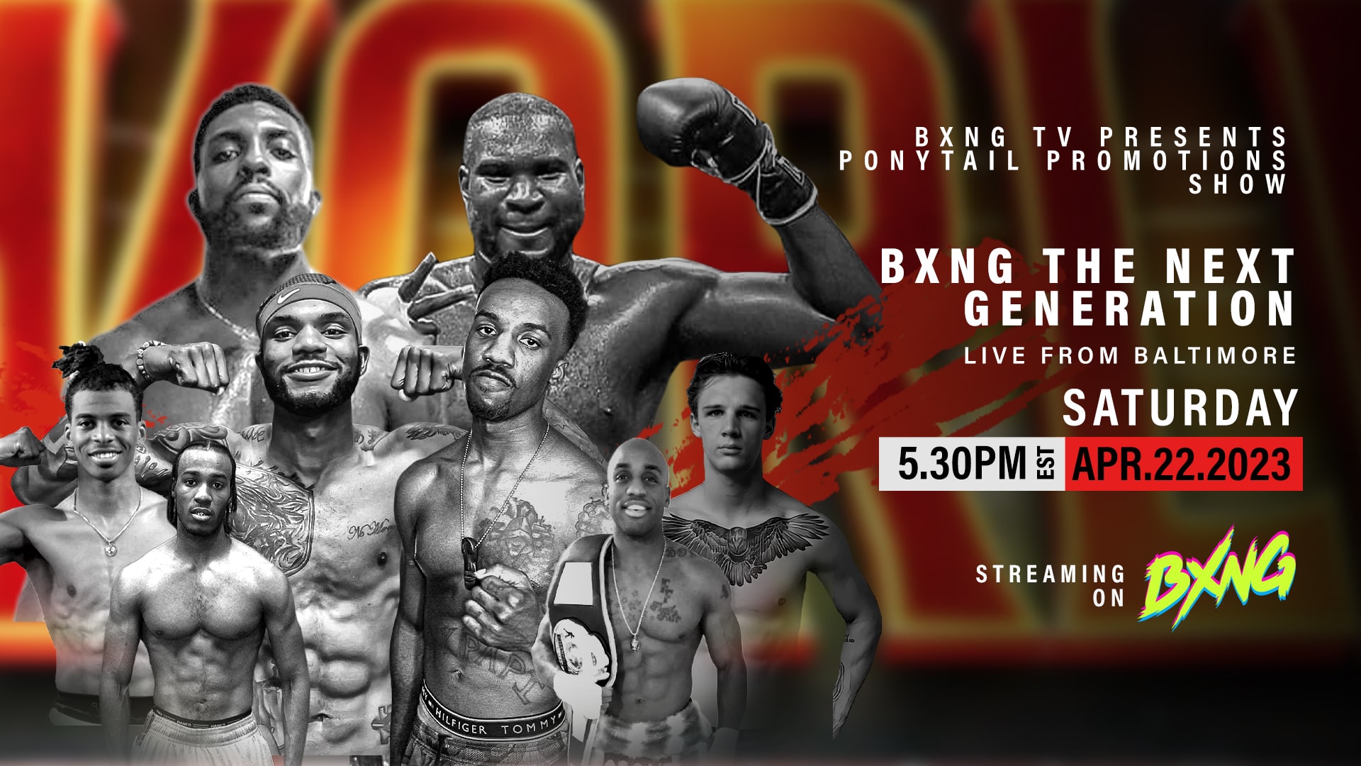 BXNG TV Presents Ponytail Promotions Show Live Stream 04/22/23