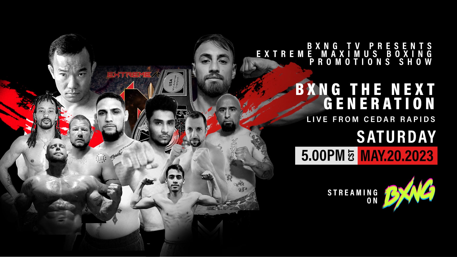 BXNG TV Presents Extreme Maximus Boxing Promotions Show Live Stream 05/20/23