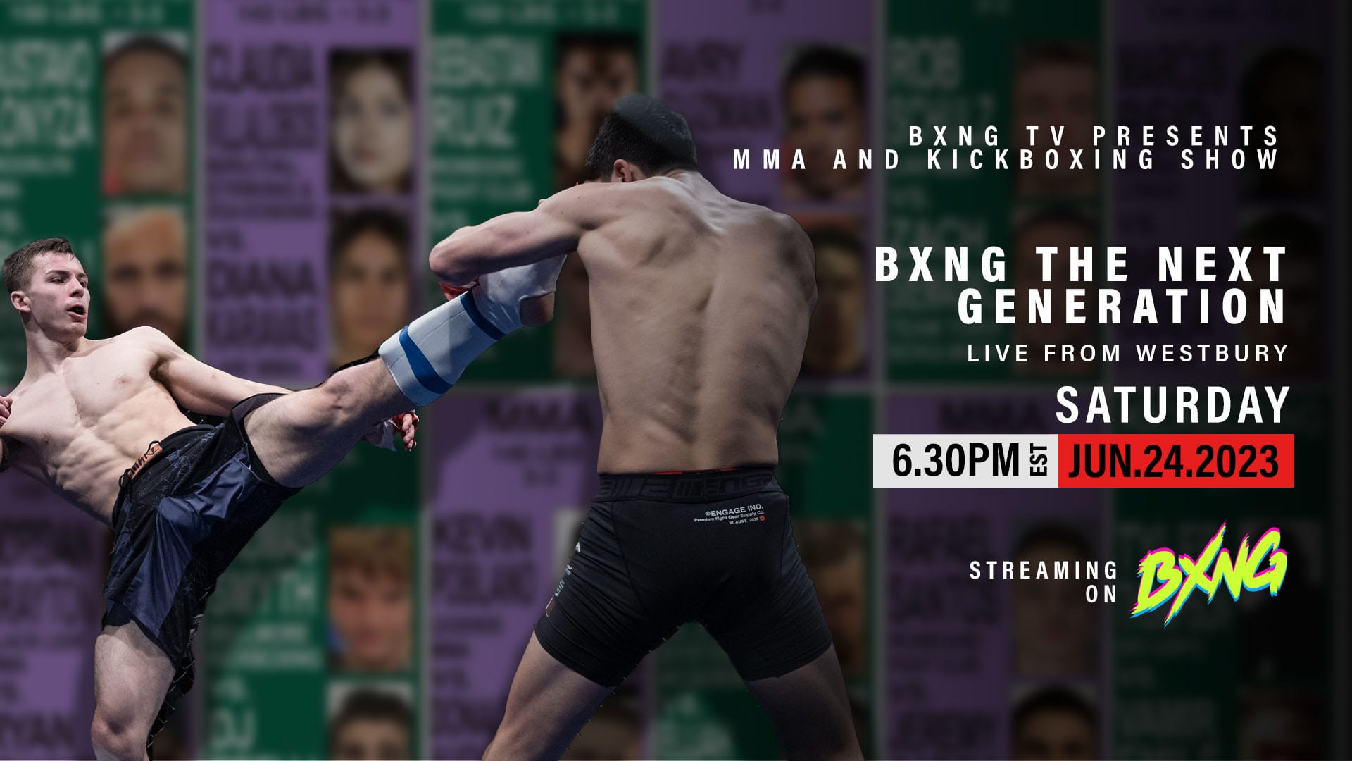 BXNG TV Presents MMA and Kickboxing Show Live Stream 06/24/23