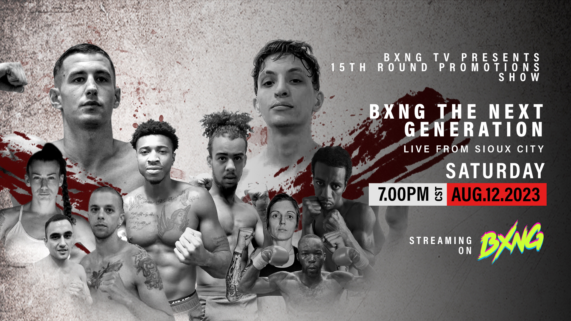 BXNG TV Presents 15th Round Promotions Show Live Stream 08/12/23