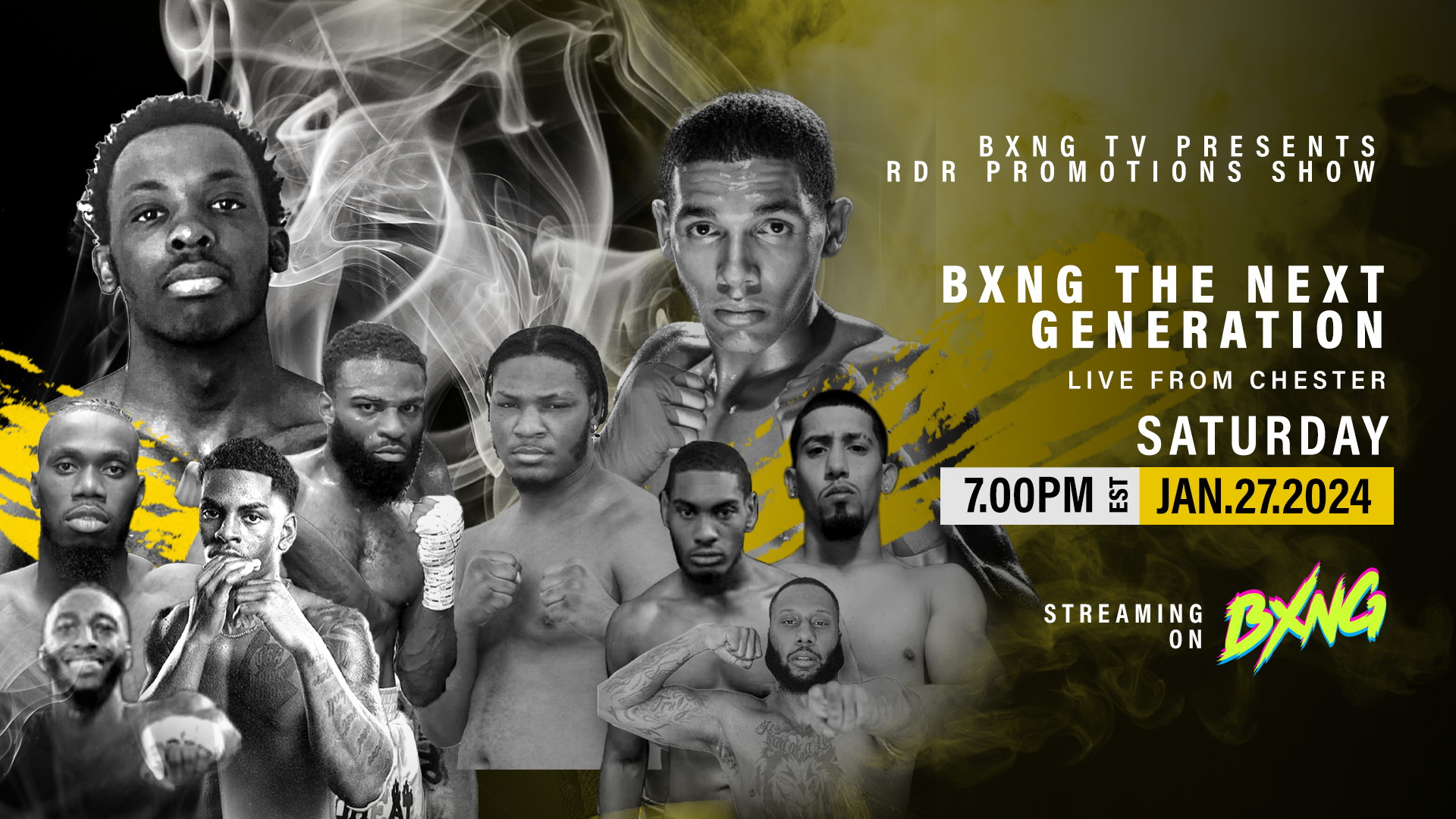 BXNG TV Presents RDR Promotions Show Live Stream 01/27/2024 - BXNG